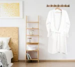 100% Cotton Unisex Bathrobe – Terry Cloth with Belt & Pockets – Soft & Absorbent - Image 6