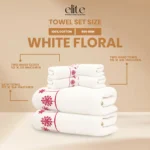 6-Piece Valentine’s Day Red Towel Set – 100% Cotton 600 GSM – Ultra Soft & Plush - Image 3