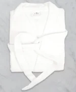 100% Cotton Unisex Bathrobe – Terry Cloth with Belt & Pockets – Soft & Absorbent - Image 7