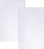 2-Piece Cotton Bath Mat Set – 100% Cotton 21×34 Inch Mats – Absorbent & Quick Dry - Image 11