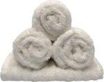 4-Pack Zero Twist Hand Towels – 100% Cotton 650 GSM – Soft, Fluffy & Absorbent - Image 2