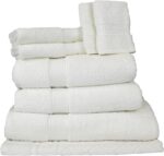 8-Piece Cotton Bath Towel Set – 550 GSM Ultra Soft Towels – Quick Dry & Absorbent - Image 6