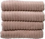 4-Pack Zero Twist Bath Sheet Towels – 100% Cotton 650 GSM – Extra Large & Quick Dry - Image 4