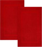 2-Piece Cotton Bath Mat Set – 100% Cotton 21×34 Inch Mats – Absorbent & Quick Dry - Image 8