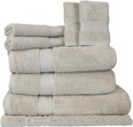 8-Piece Cotton Bath Towel Set – 550 GSM Ultra Soft Towels – Quick Dry & Absorbent - Image 8