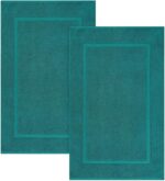 2-Piece Cotton Bath Mat Set – 100% Cotton 21×34 Inch Mats – Absorbent & Quick Dry - Image 10